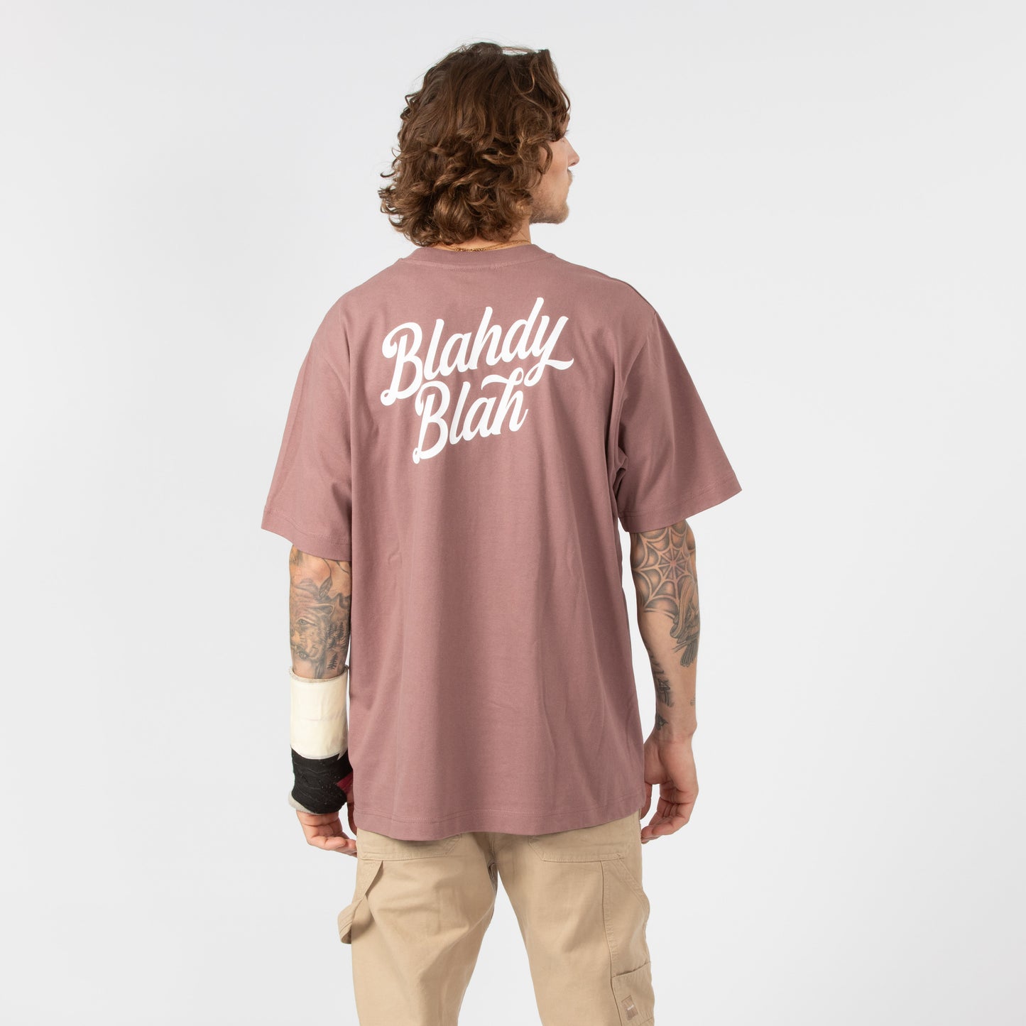 MG Tee Light Mocha S M L XL Blahdy Blah