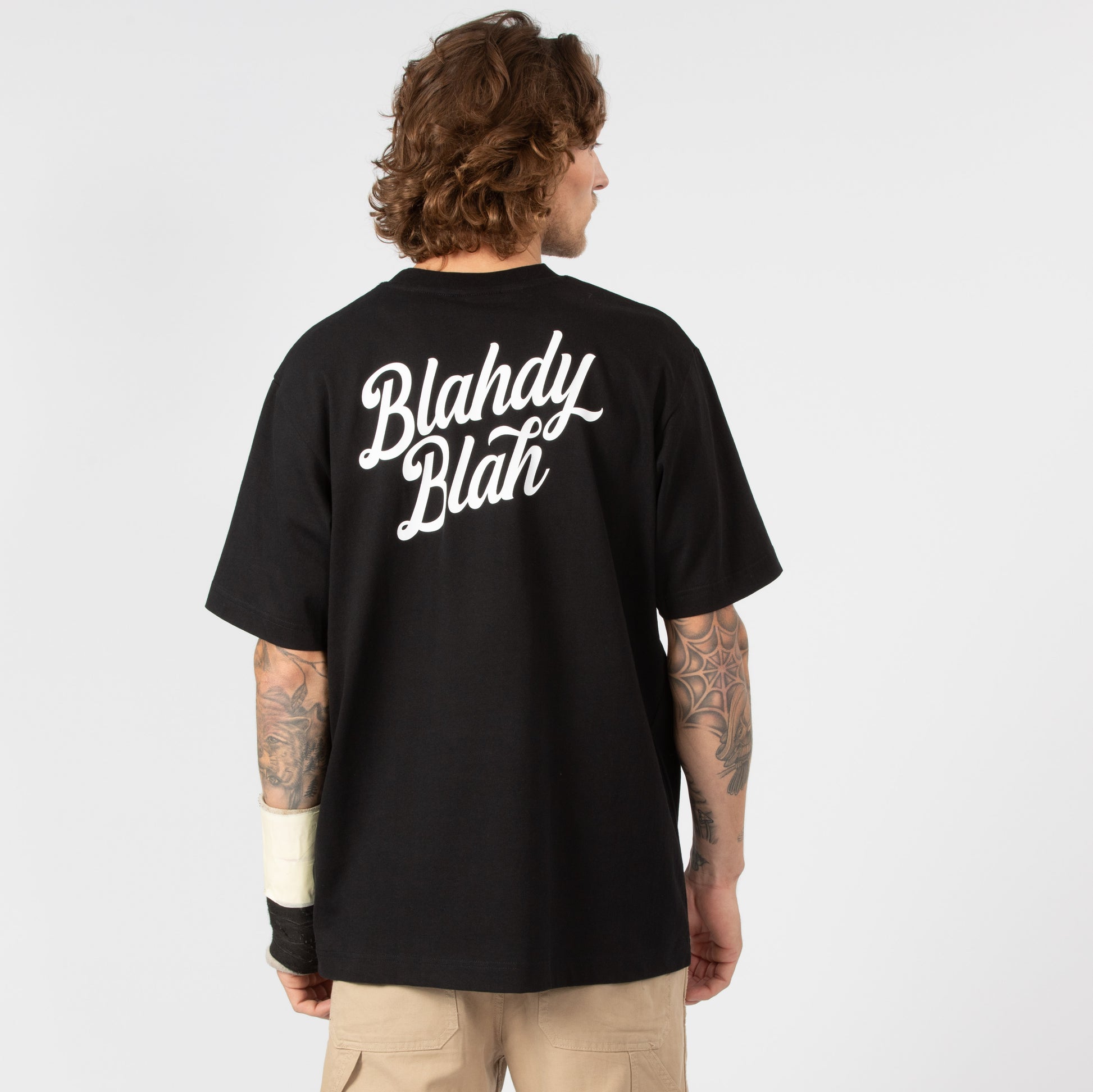 MG Tee Noir S M L XL Blahdy Blah